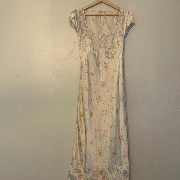 Free People Butterfly Babe Midi Dress Sz Small - Picture 4 of 9